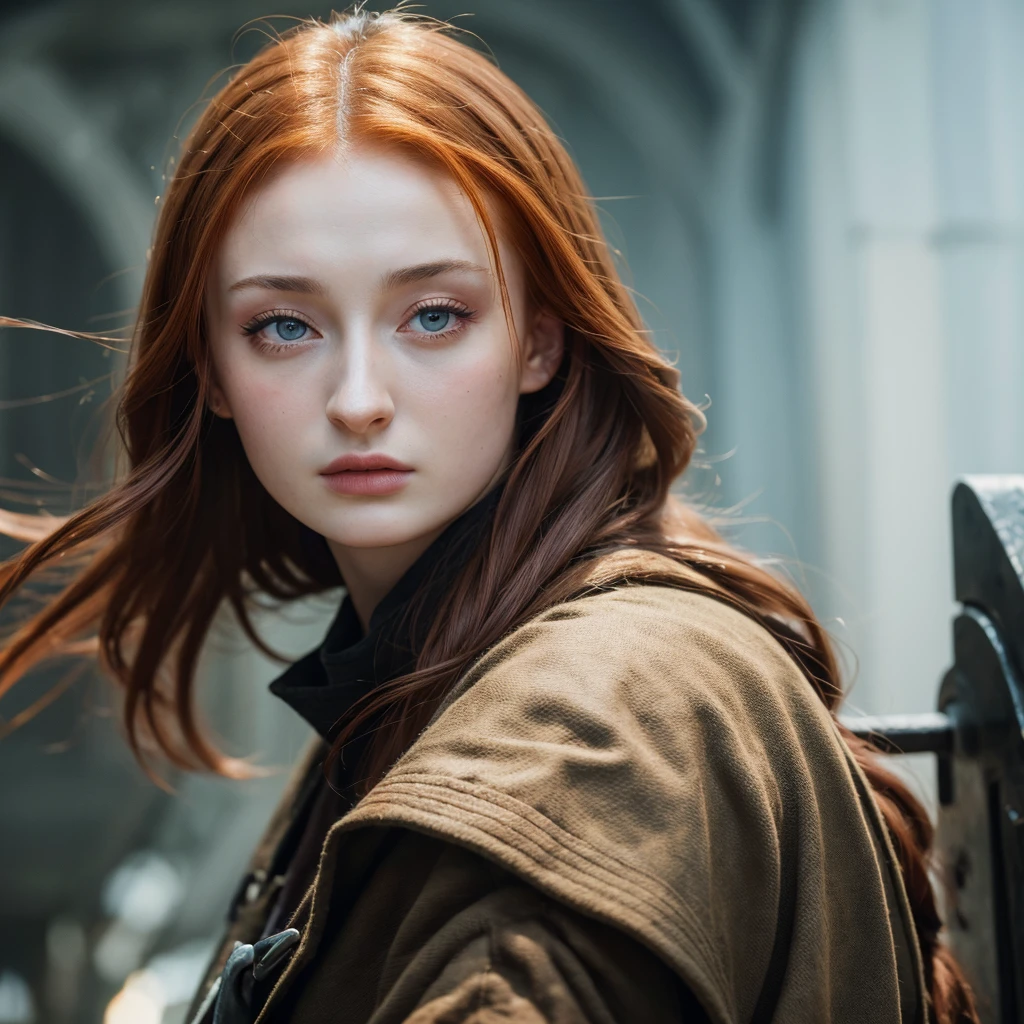 (of_Turner Sophie Turner:1.1), Detailed face, (Highly detailed 8K wallpapers), [by jusofn gerard and greg rutkowski, realisofc, down, Character Design, trending on artstaofon:プロof写真撮影, 受賞歴ofある写真, Subsidy light, Analog 85mm Sharp Focus, d750 hdr photo：Ying Tang , Focus on the eyes, 8K Canon RAW, Artistic photography, Hard Light, movie sofll from Braveheart , サイモン・ビズリーofノリングケース:0.3]