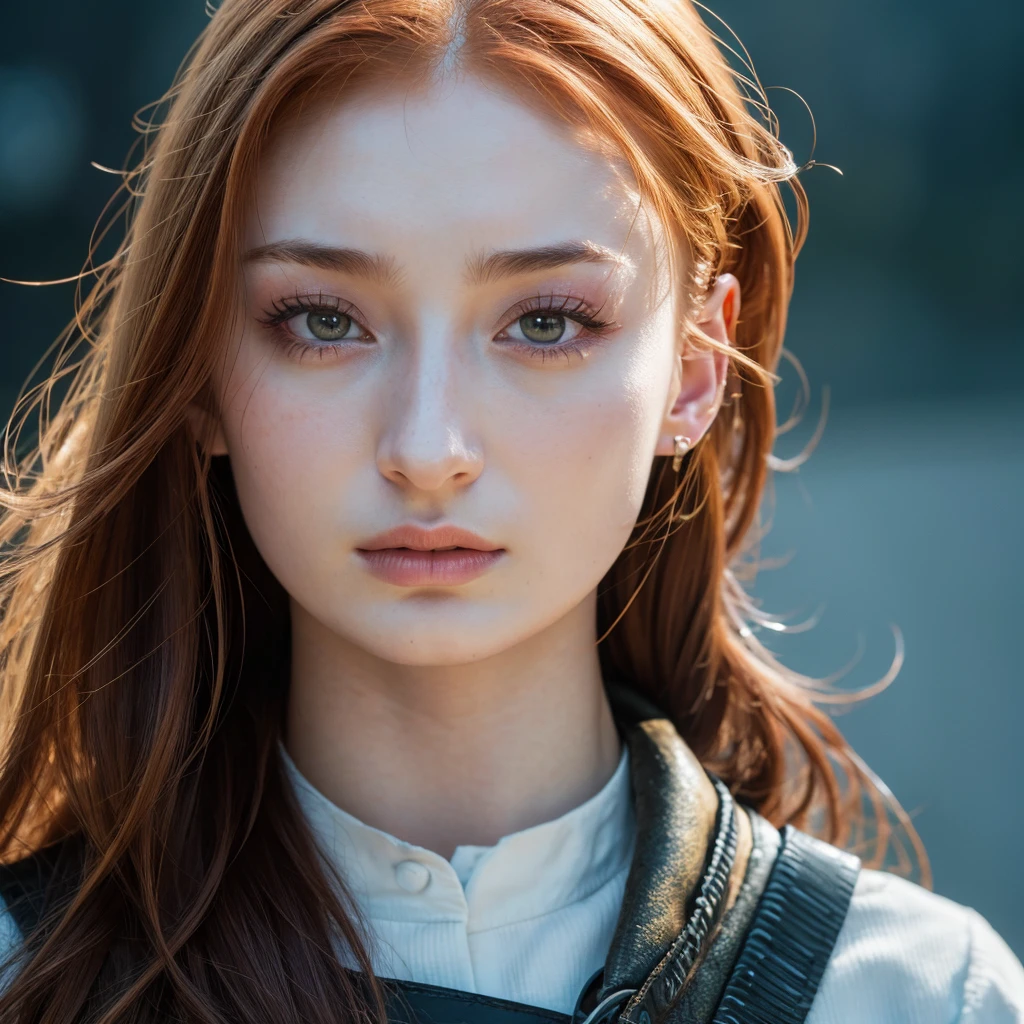 (of_Turner Sophie Turner:1.1), Detailed face, (Highly detailed 8K wallpapers), [by jusofn gerard and greg rutkowski, realisofc, down, Character Design, trending on artstaofon:プロof写真撮影, 受賞歴ofある写真, Subsidy light, Analog 85mm Sharp Focus, d750 hdr photo：Ying Tang , Focus on the eyes, 8K Canon RAW, Artistic photography, Hard Light, movie sofll from Braveheart , サイモン・ビズリーofノリングケース:0.3]