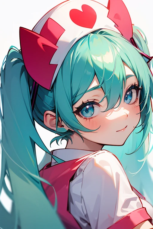 hatsune miku、nurse、cute、