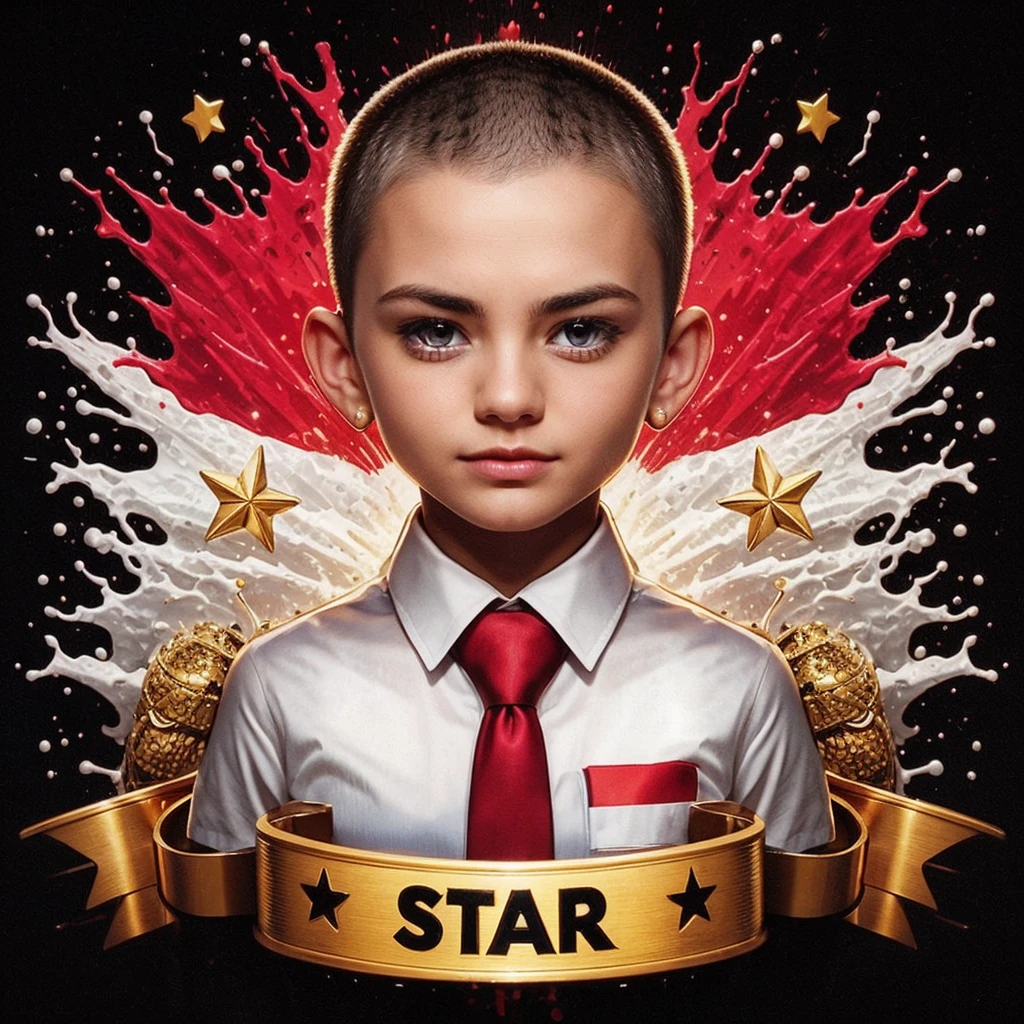 Create a picture verry real. Buzz cut