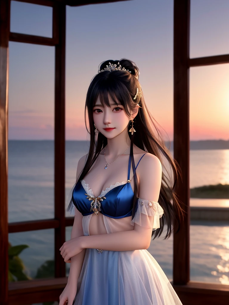 satin、silk、Blue bra、Highest quality,masterpiece,High resolution,CG,
One girl,arms,sword,Long Hair,dress,water,alone,jewelry,white dress,Earrings,hair ornaments,waterしぶき,Upper Body,Hair Bun,Black Hair,
Lighting,Frank,photograph,High resolution,4K,8k,Bokeh,