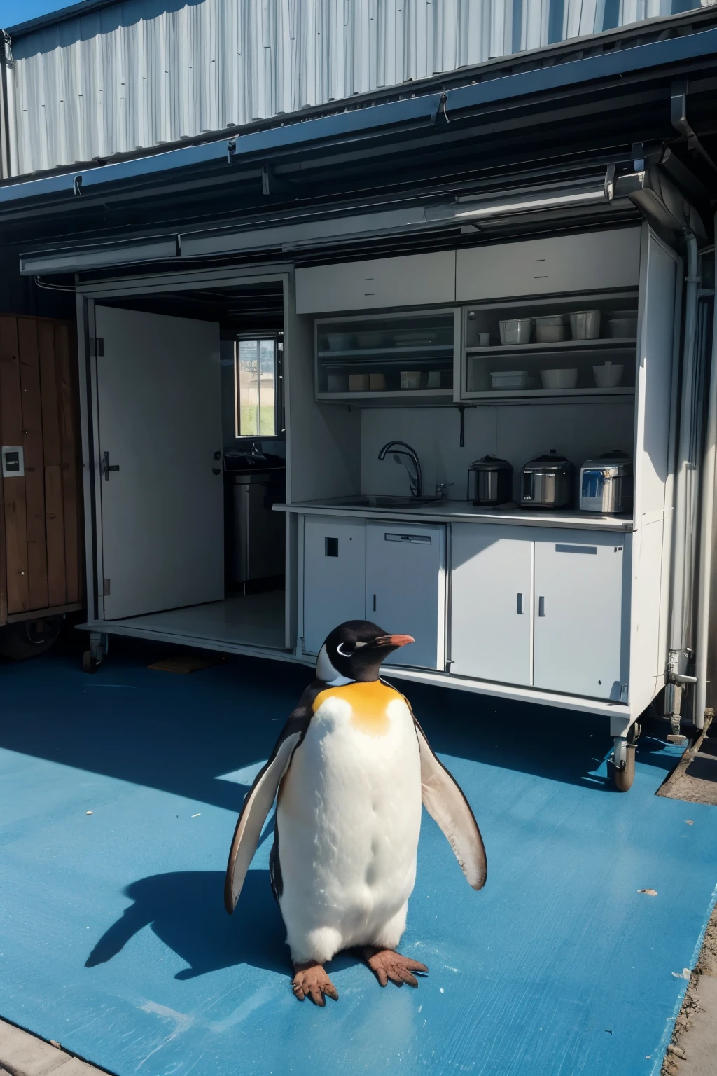 Penguin refrigeration workshop logo 