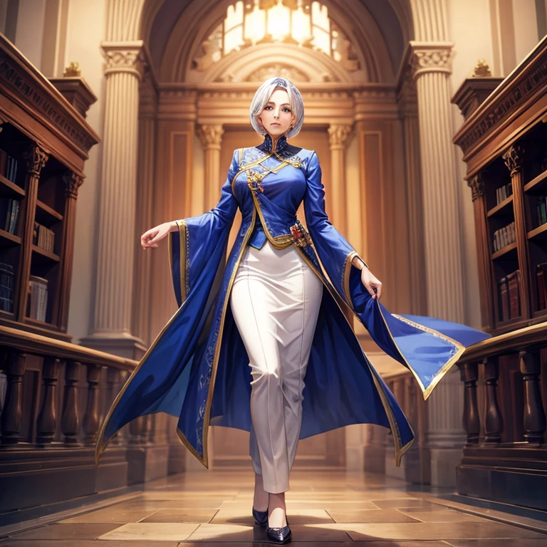 Full body photo of a mature woman of Royal Sister