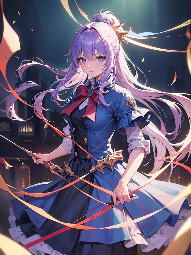 {{{Very aesthetic, best quality}}}, super resolution, {{{elaborate, intricately,fantastic,delicately,tremendous,meticulous,minute,incredibly,obsessed,artisan's,subtle,virtuoso,skillful,vibrant, vivid}}} , happy theme, evil malice smile,perfect finger, perfect hand,devi Girl, really blue eyes, body,Assassin, bags under eyes, {{christmas costume dress}},evil pank Night City, {{illuminated magic atmosphere}}, malice party field , rainbow fire, holding weapon, weapon is hammer, cowboy shot from side,bloody rune magic circle,blood letters, digital art, realistic, best quality, amazing quality, very aesthetic, absurdres