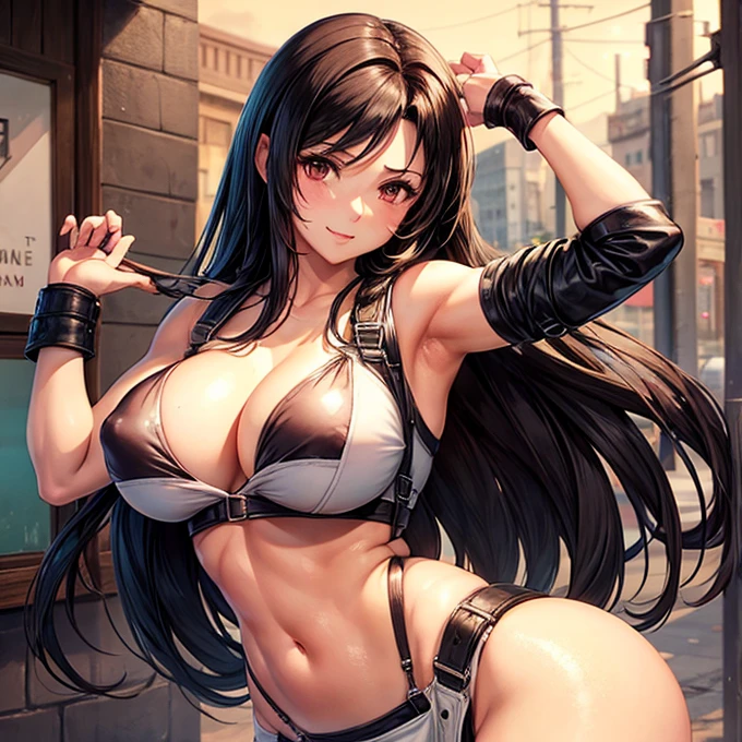 Tifa Lockhart Huge penis Huge breasts