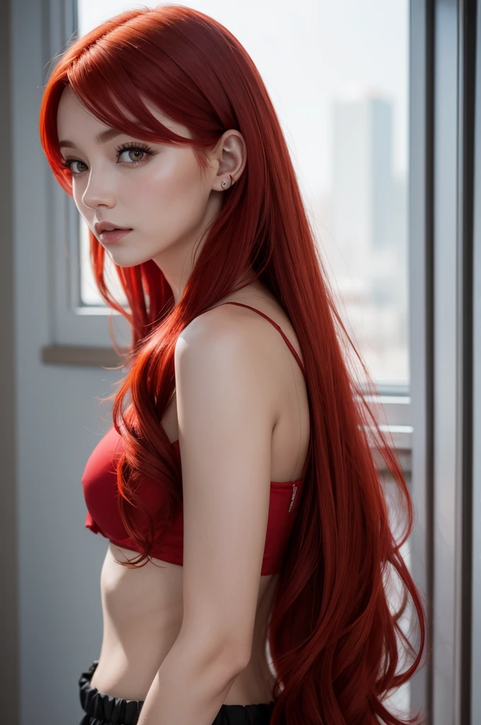 red hair woman