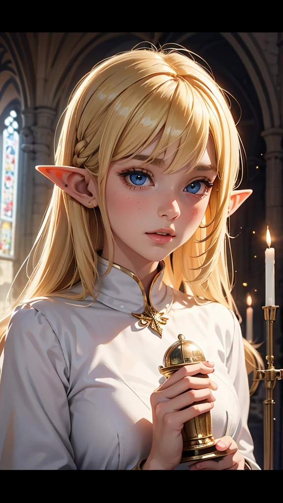 Blonde,Elf,holy water,Sisters