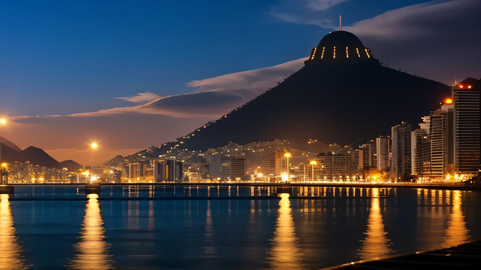 create an image that represents the bosa nova of Rio de Janeiro, Piano, Guitar, environment according to the season