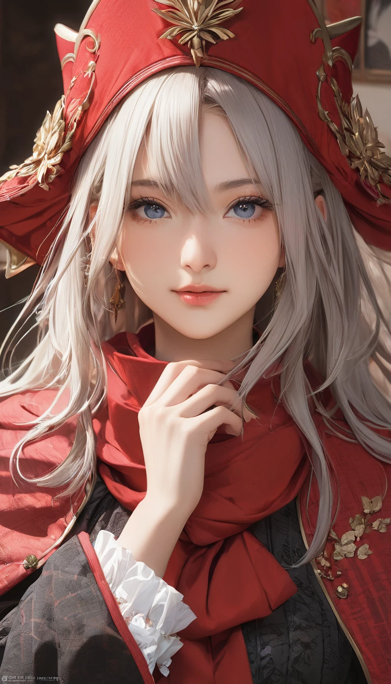 masterpiece, Highest quality, One girl, Faust, アヘface, Portraiture, face, 