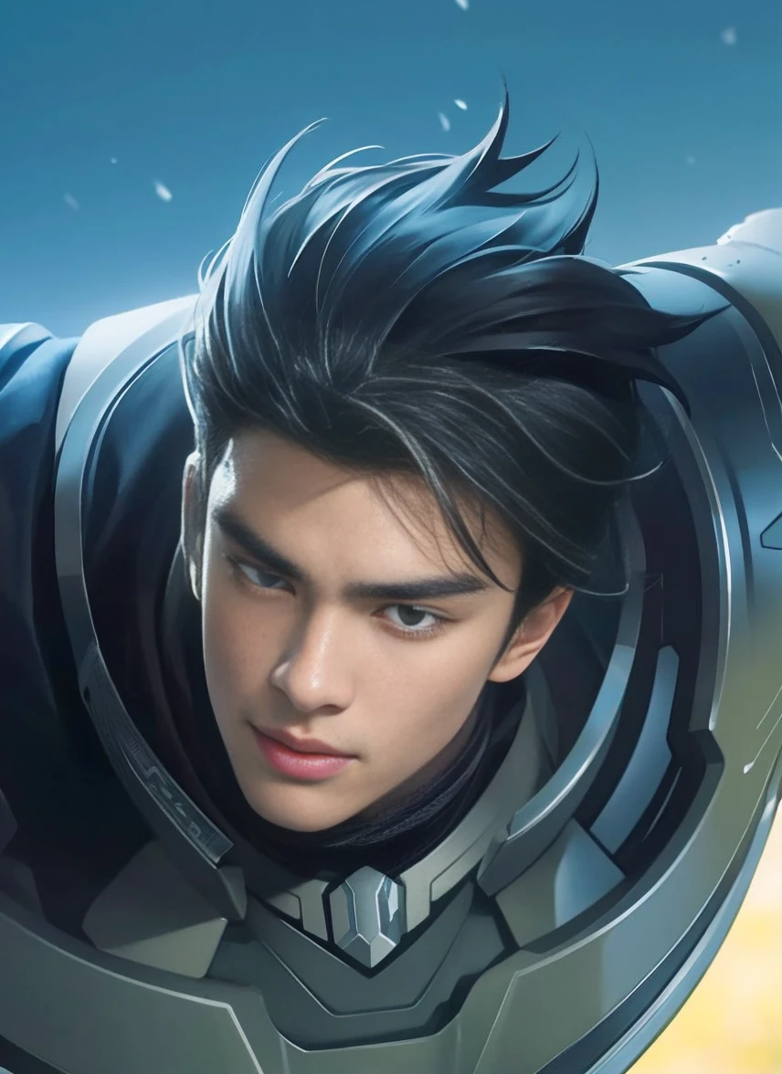 High quality, masterpiece, highly detailed, 8k, perfect face, perfect body, realistic, photogenic, man, Asian, black hair, short hair, handsome, detailed eyes, beautiful detailed nose, realistic body, realistic light, comfortable expressions, cute guy, sweat guy, cool guy, abs sixpack, model style, full body, clean skin, shirtless