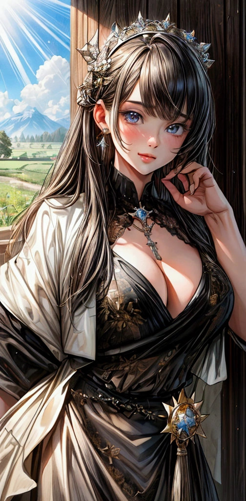 middle school, Champions and Medals, Rural landscape, Sun rays, distant,{{ Perfect facial proportions}},{{masterpiece}}, {{{best quality}}},{{Extremely detailed}}, {{illustration}},{{masterpiece}},{{{best quality}}},{{Extremely detailed}}, {{{illustration}}},Clear facial features,Beautiful scenery,Photorealism,realism,Reality,High Detail,Ultra-high quality,high resolution,Popular on artstation,超realism,HD,16K,Unreal Engine,rendered on octane,Corona Rendering,Tilt Shift,Bottom View,Rembrandt Lighting,