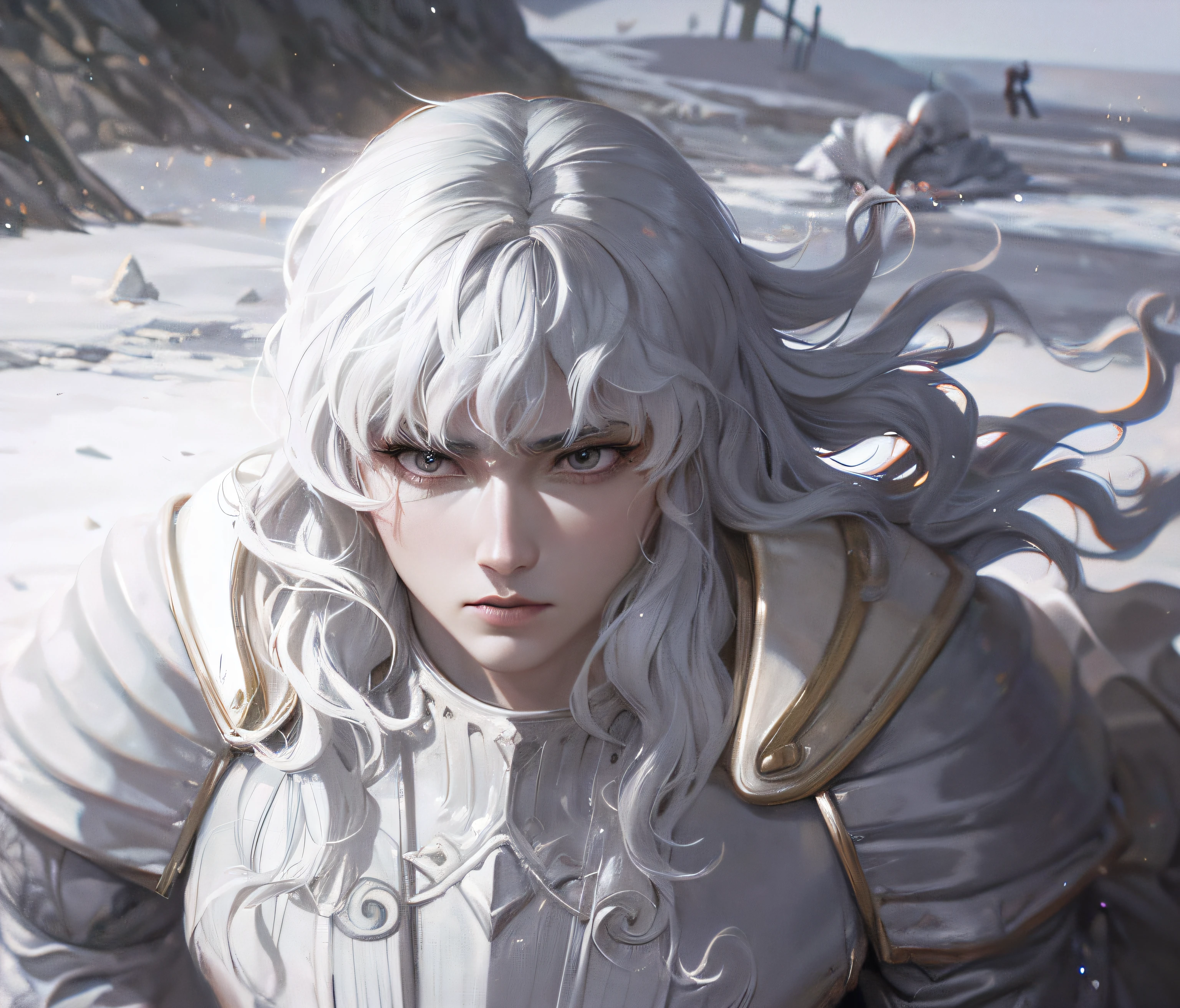 Griffith, crazed, realist anime