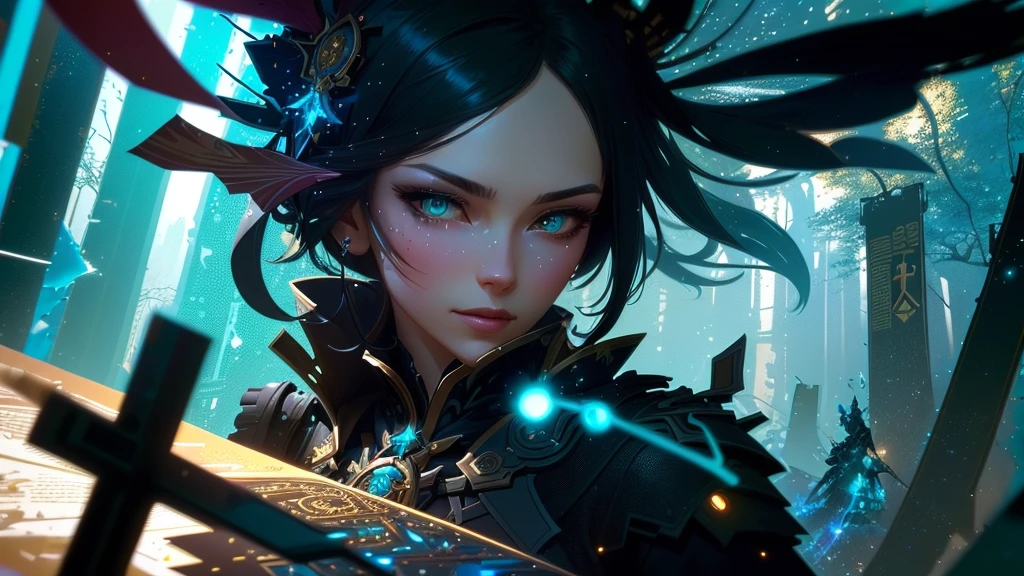 masterpiece, Best Quality, (Extremely detailed CG unity 8k wallpaper), (Best Quality), (best illustration), (best shadow), absurdities, Realistic lighting, (Abyss), beautiful detailed glitter, arte de PeterMohrBacher,