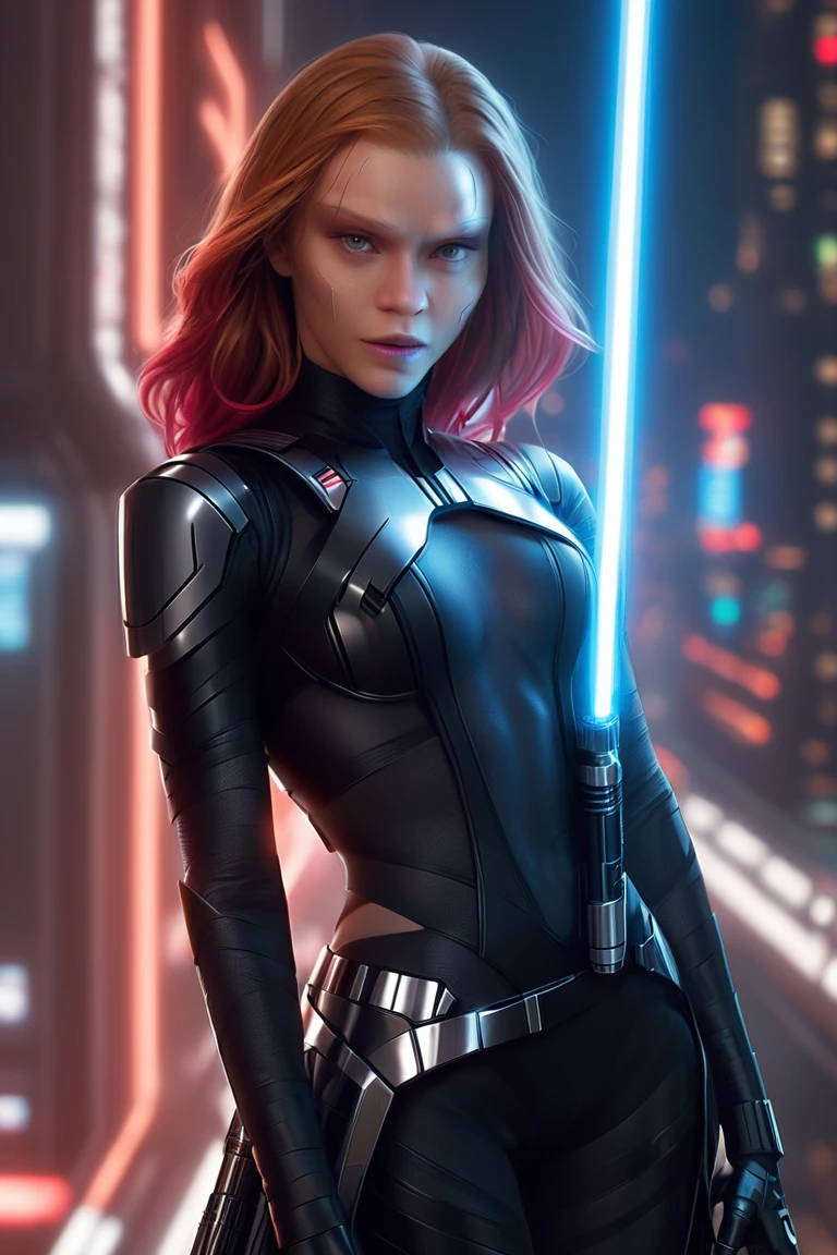 Techwear fashion breathtaking, natural light, dynamic angle, (anti-aliasing:1.2), elegant, soft scattered light, dramatic scene light saber . Futuristic, cyberpunk, urban, (tactical:1.23), sleek, dark, highly detailed digital painting, artstation, concept art, smooth, sharp focus, illustration, art by artgerm and greg rutkowski and alphonse mucha
