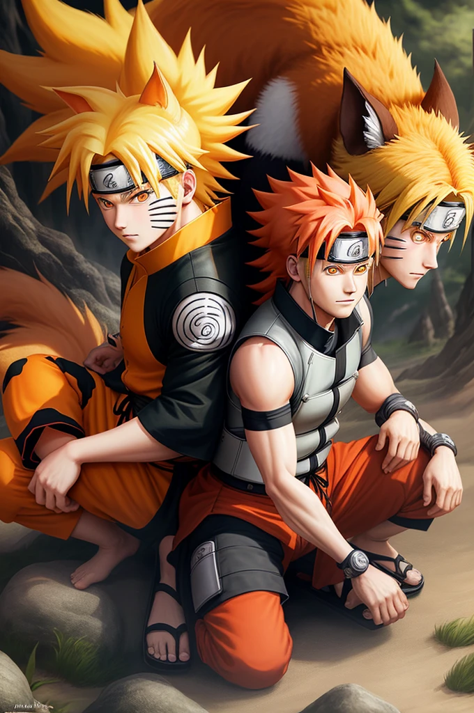 Naruto and Kurama