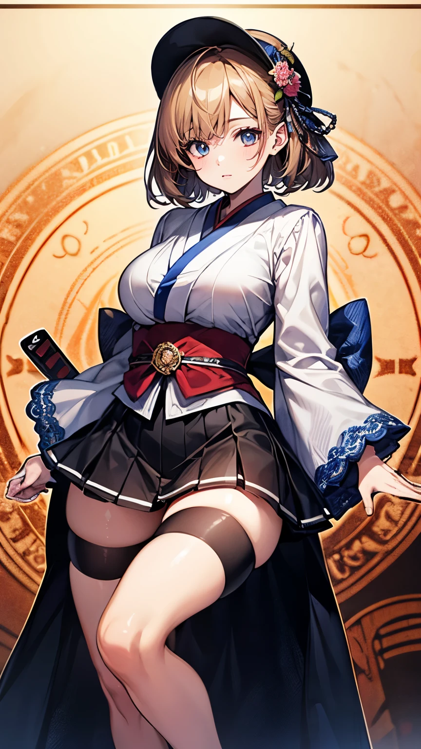 (Very delicate and beautiful:1.2)super model,,Beautiful breasts,voluptuous,【bike shorts】,,【3girls】,,Highest quality, High resolution, 8k,mini skirt,Japanese Lolita,knife,Blue Flame.magic circle