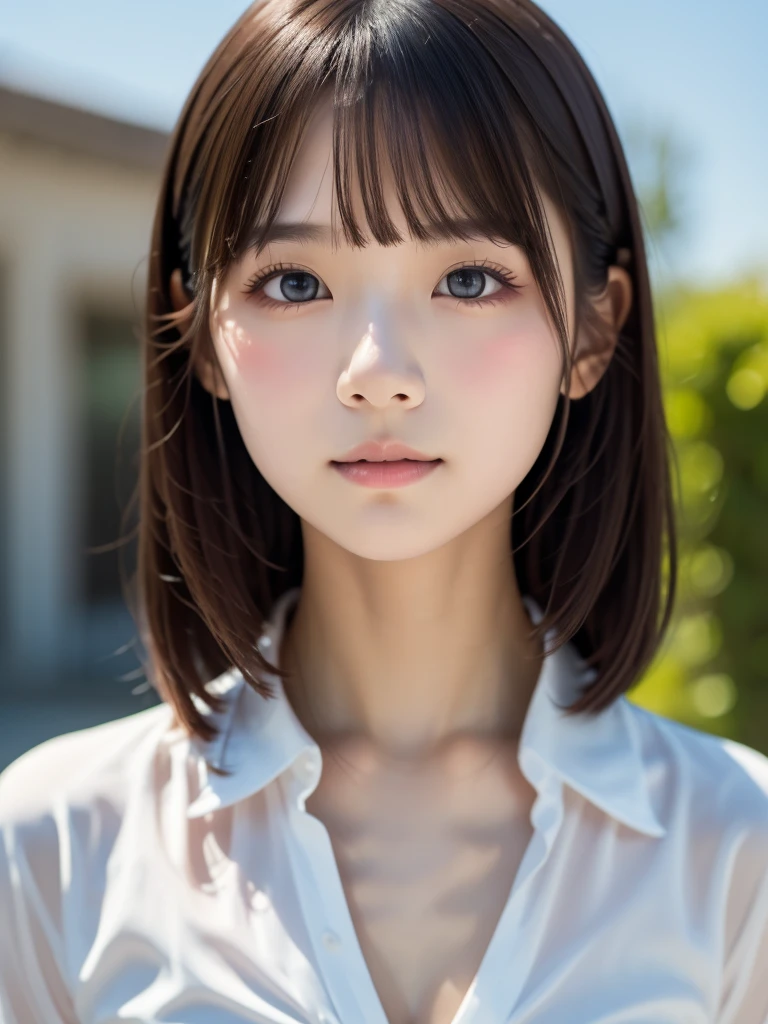 ((sfw: 1.4)), (( detailed face, cute face, detailed face, professional photography)), (Tie, Business Suit), (from back) , ( full body : 1.3), (( Shiny platinum blonde silk hair, beautiful shiny bangs, big clear sky blue eyes, very beautiful bright eye highlights, 1 Girl)), Ultra High Resolution, (Realistic: 1.4), RAW Photo, Best Quality, (Photorealistic Stick), Focus, Soft Light, ((15 years old)), (( (young face))), (surface), (depth of field), masterpiece, (realistic), woman, bangs, ((1 girl))