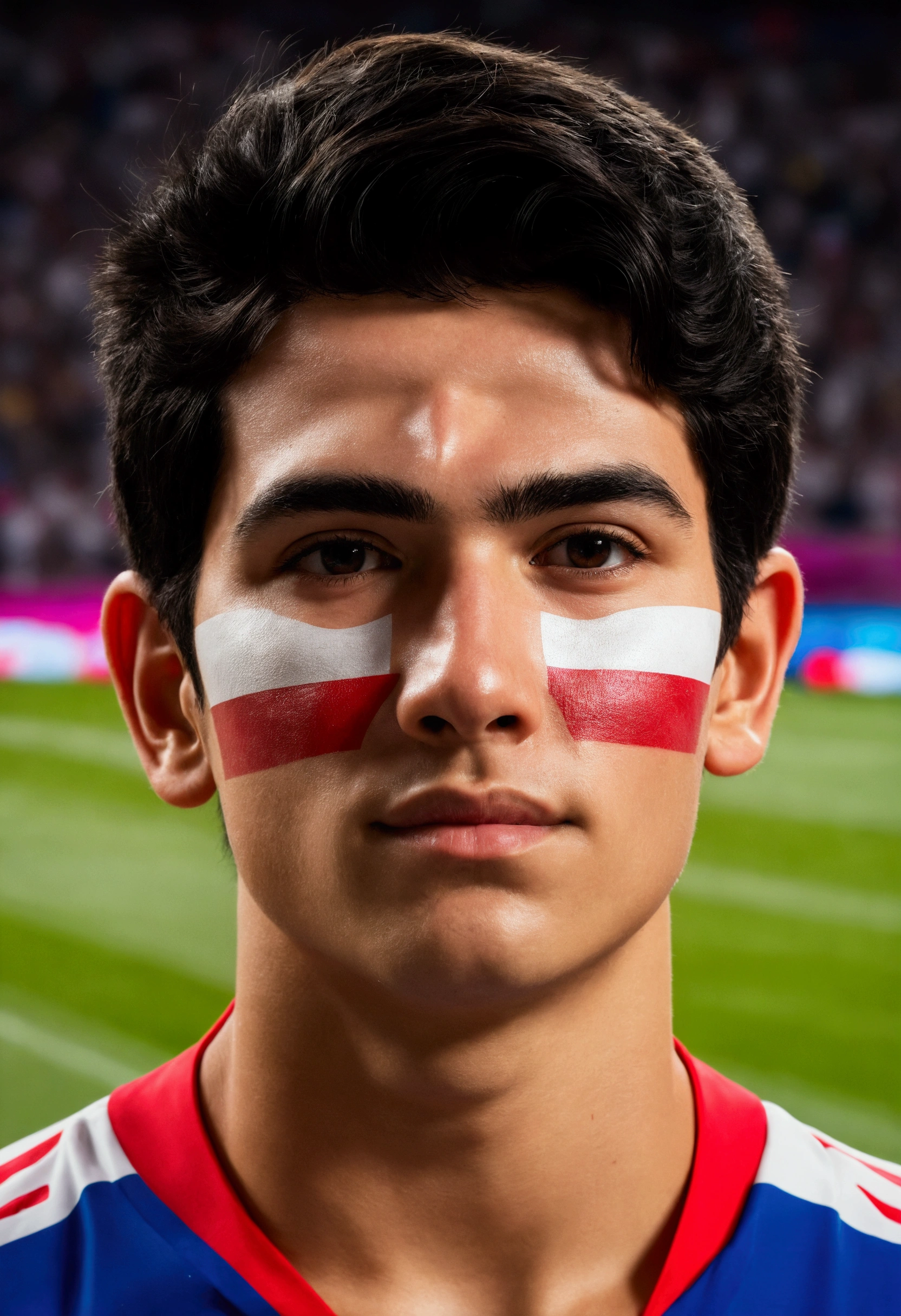 Handsome Paraguayan boy Olympic game Madrid