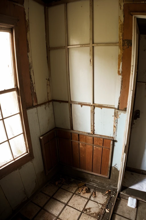 Abandoned house、Bathroom