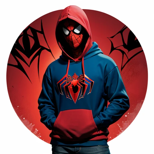 spider man, hoodie