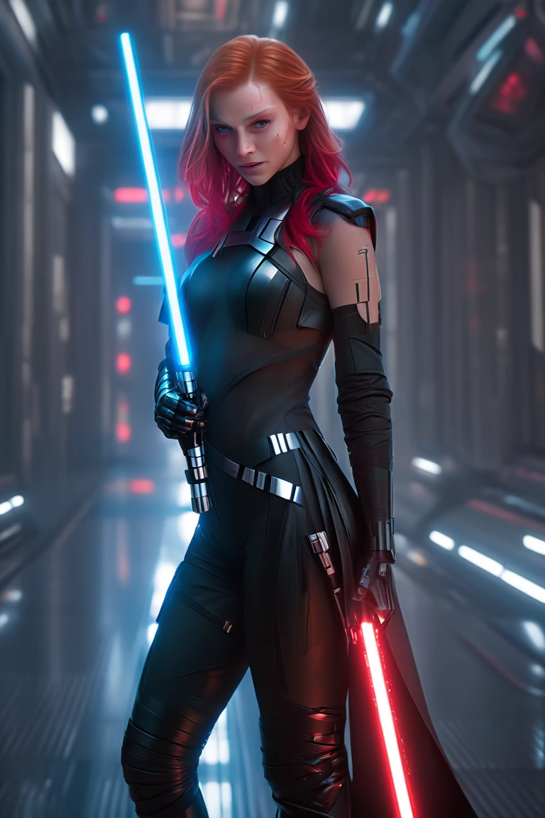 Techwear fashion breathtaking, natural light, dynamic angle, (anti-aliasing:1.2), elegant, soft scattered light, dramatic scene light saber . Futuristic, cyberpunk, urban, (tactical:1.23), sleek, dark, highly detailed digital painting, artstation, concept art, smooth, sharp focus, illustration, art by artgerm and greg rutkowski and alphonse mucha