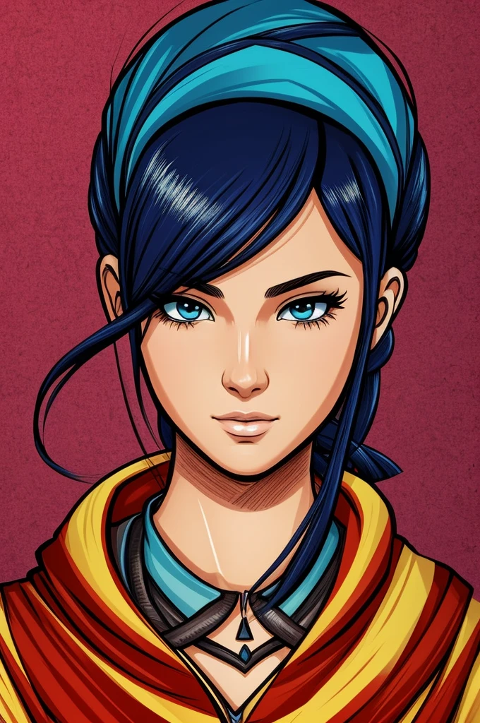 draw alma in capaoculta's art style