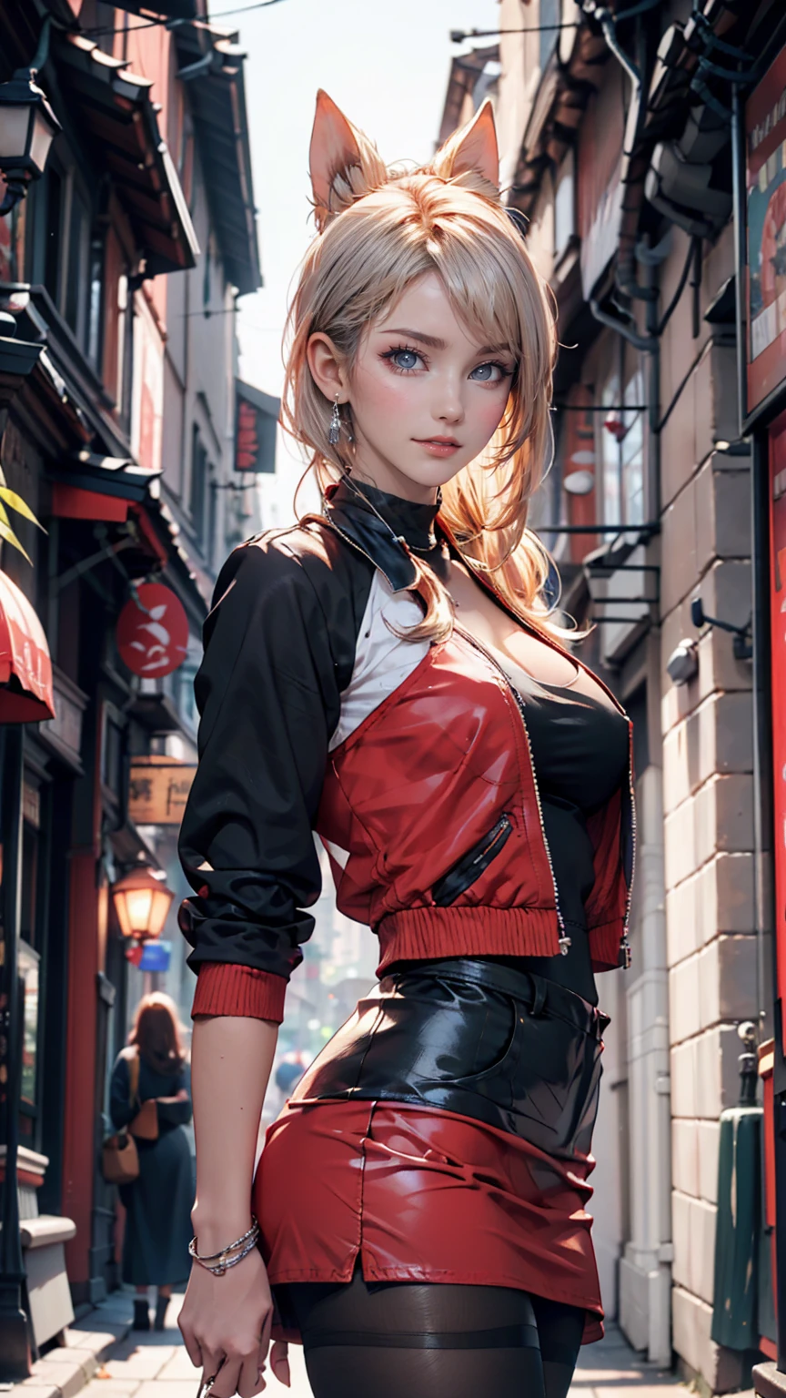 That's excellent, amazing, Ultra HD, Realistic, girl, (Beautiful Face 1.4), (big, Narrow waist), Long Hair, indoor, Bokeh, Beautiful light, Glowing Skin, Small Head, smile, Dinner Party, Holding a cup、Silver accessories on the wrist、Anklet on the ankle、Sexy proportions、Lower milk visible、Micro Mini Skirt、High neck、No sleeve、Stiletto heels、erotic、Nipple swelling emphasis