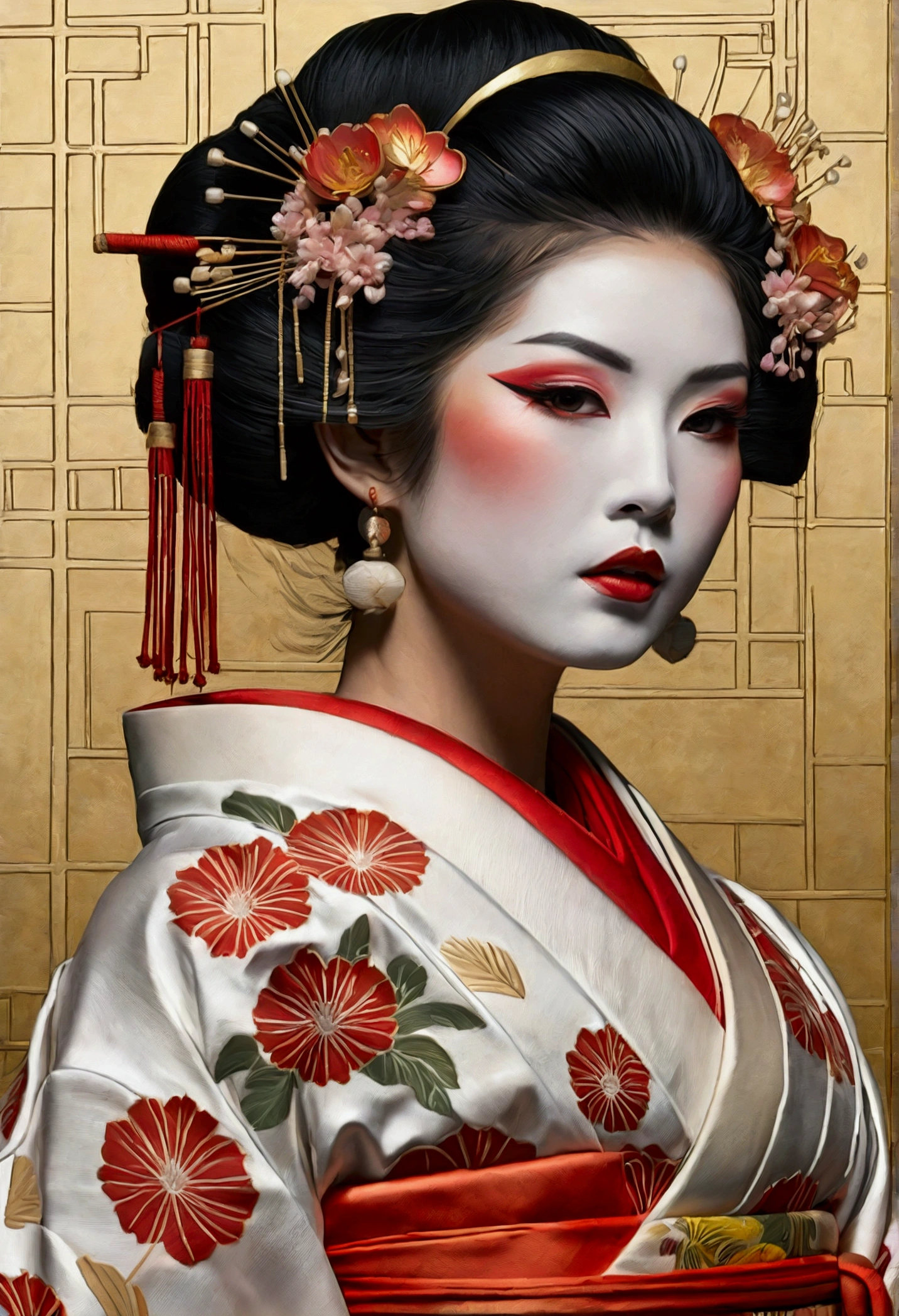 Woman in kimono holding a fan - woman in kimono, traditional Japanese, Japanese style, Japanese goddess
Glamorous and sexly geisha - glamourous and sexly geisha, Japanese geisha
Traditional Beauthfull - traditional Beauthfull In kimono - in kimono
Geisha - geisha Beauty geisha - Beauthfull geisha Traditional geisha clothing - traditional geisha clothing
Geisha makeup - geisha makeup Organic, seductive geisha - organic seductive geisha Woman in kimono Geisha (glamourous, sexly, Beauthfull, traditional,Traditional Beauthfull Traditional clothing Makeup