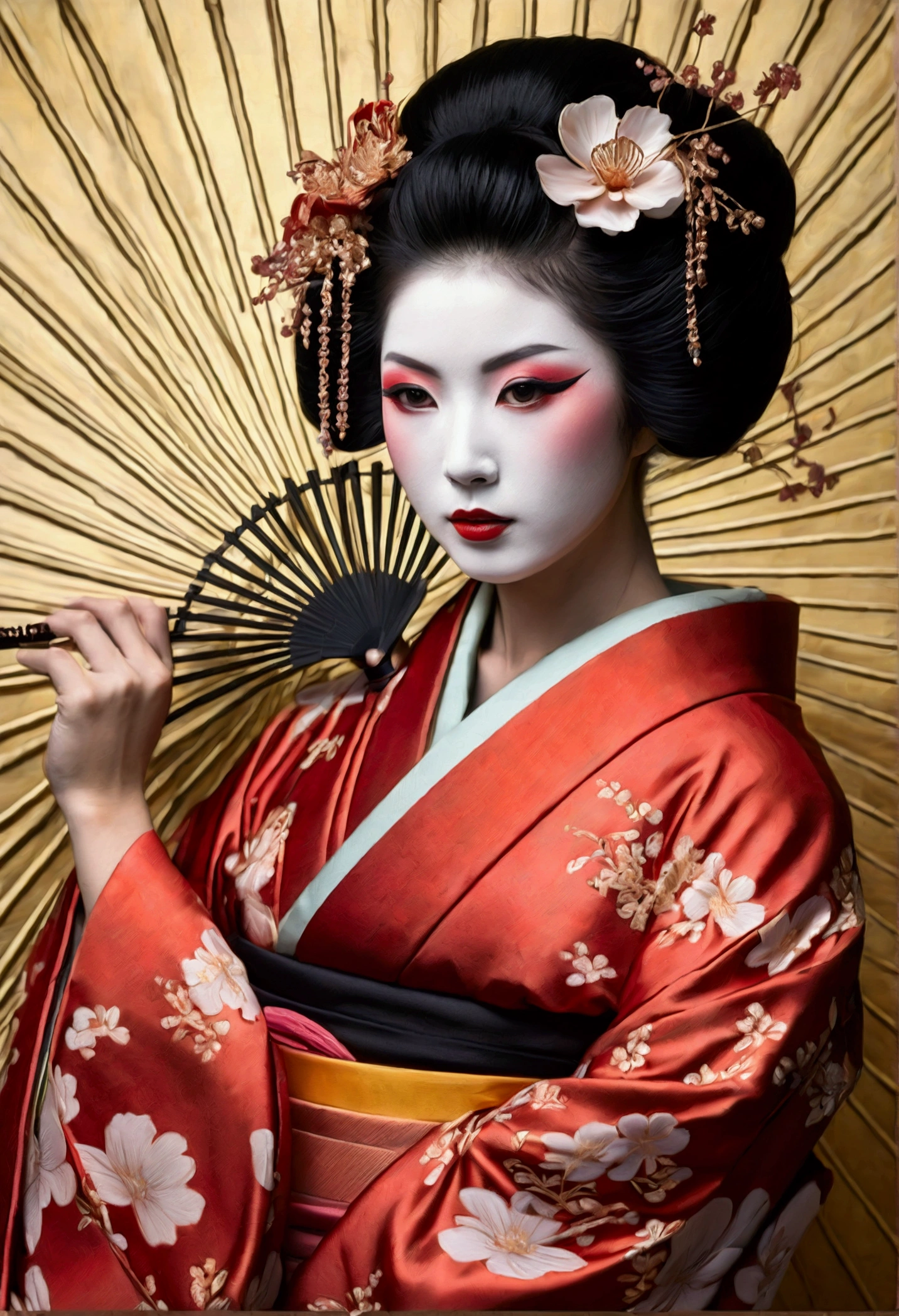 
    Woman in kimono holding a fan - woman in kimono, traditional Japanese, Japanese style, Japanese goddess
    Glamorous and sexly geisha - glamourous and sexly geisha, Japanese geisha
    Traditional Beauthfull - traditional Beauthfull In kimono - in kimono
    Geisha - geisha Beauty geisha - Beauthfull geisha Traditional geisha clothing - traditional geisha clothing
    Geisha makeup - geisha makeup Organic, seductive geisha - organic seductive geisha Woman in kimono Geisha (glamourous, sexly, Beauthfull, traditional,Traditional Beauthfull Traditional clothing Makeup, red and black tones, dark
