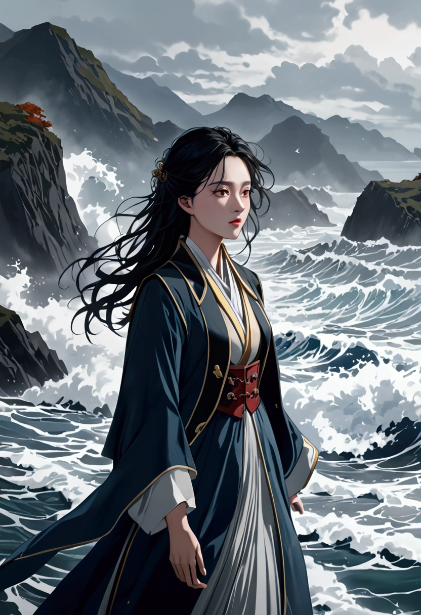 Jinhsi from Wuthering waves,best quality, high resolution, 8k