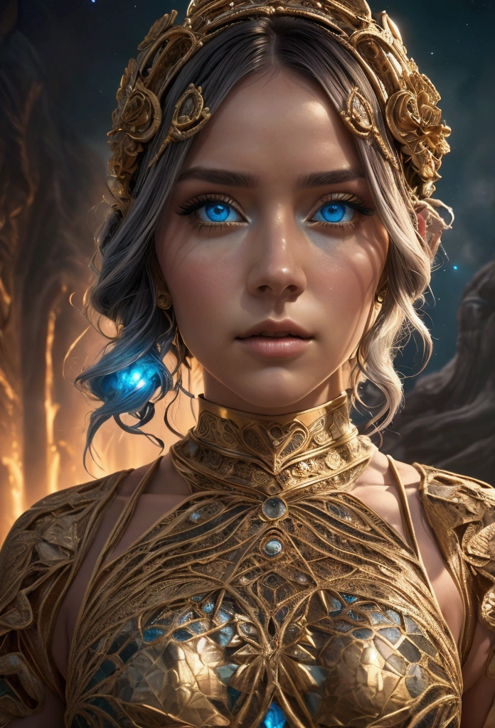 35mm photography, White crop top, beautiful earth filled with water and lava, Perfect eyes, sharp focus, 8k high definition, crazy detail, Intricate, Caenorhabditis elegans, Atmospheric hyperdetail in 4k, cinematographic sensibility, sharp focus, masterpiece, Color, surreal, Colores vívidos, (Highly detailed CG Unity 8k wallpaper), Intricate, High detail, sharp focus, realist, symmetrical, volumetric lighting, beautiful, rich dark masterpiece, Dan Mumford y Mark M.. Astrophotography in the style of Simonetti