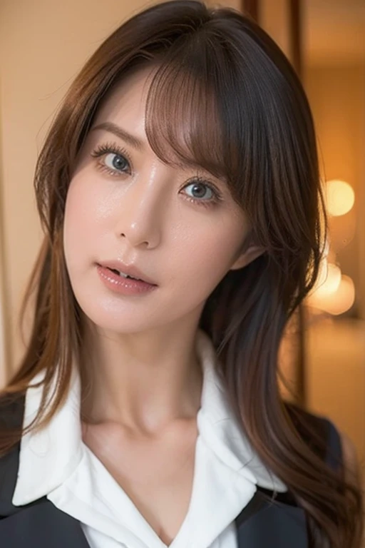 Beautiful Japanese actresses、(フォトRealistic:1.4)、(ハイパーRealistic:1.4)、(Realistic:1.3)、Very detailed、Edge Orgasm、faceフォーカス、((Woman with open mouth))、Edgy Woman_face、Age 35、、news caster、、Entrance of the house、In front of the entrance、In front of the shoe rack、White collar shirt、Tie your hair、gentlemen、Frowning、Eyeball、Glaring、Frowning、Make a frown、shout、Big eyes、((oil filter))((Bukkake))((Super Hard Orgasm))Wet Filter、(Symmetrical nose)((Raise your eyebrows、Frowning、Close ~ eyes))((横face)) ((Turn to the side)),((すべて横faceで生成してください))