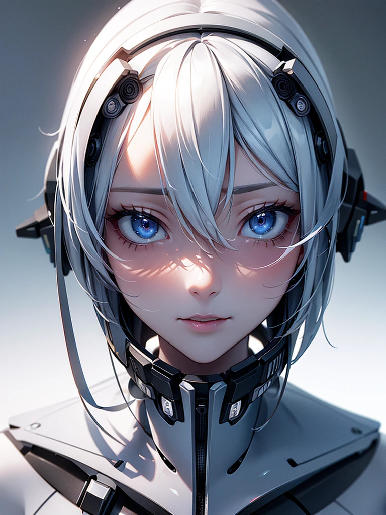 Artificial Intelligence、Curiosity to know、Sophisticated appearance、Sharp Eye、Emotional changes、A balance between logic and creativity、3D Rendering、high quality、Realistic