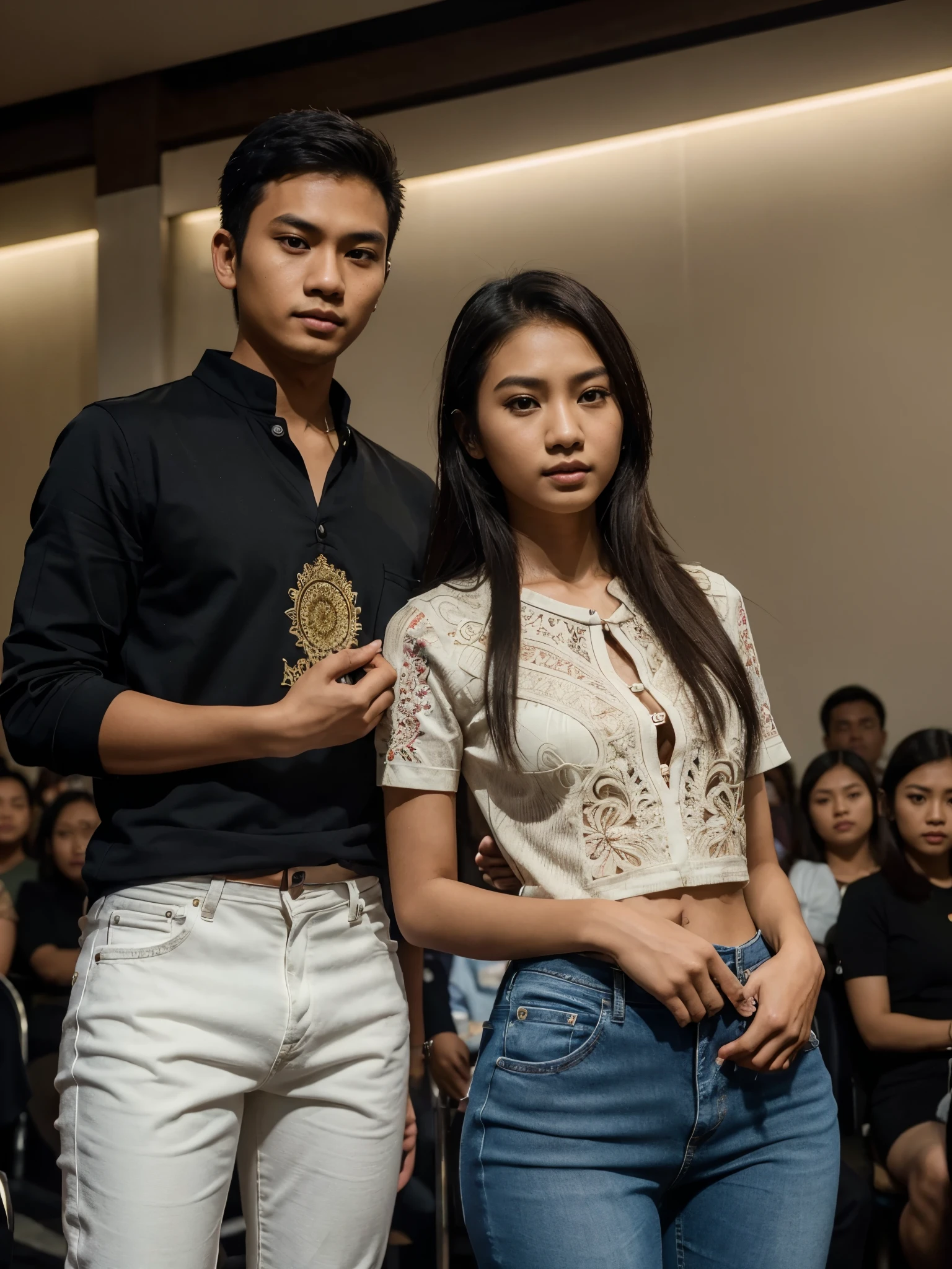 244 (An 18-year-old female and an 18-year-old male), short hair,kind, lipstick, Egyptian civilization, Waist belt, Hieroglyphics, smile