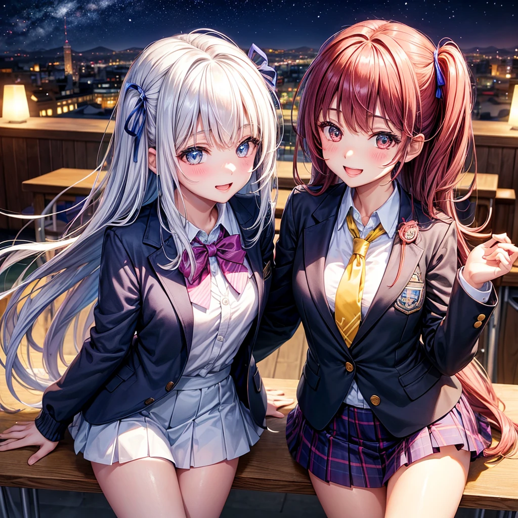 best quality,,smile,blazer,swimsuit,nepal,School,classroom,High-dimensional beautiful girl,Multidimensional beautiful girl,Several girls are depicted,They are hugging each other,Colorful,Different world,Collective of girls,JK,A girl taking off her uniform,future,Sexy and cute,New generation,futureの制服,Ribbon on uniform,Evolution of fashion,middle School girlultiple girls are depicted,harem,idol group,starry sky background,photo shoot,long hair,wearing a cardigan,beautiful girlの国,girl's paradise,highest quality,big breasts,leather jacket,happy girl,horny girl,Blue eyes,perfect face,standing position,She has her bangs down,fur jacket,Beautiful eyes,smooth hair,perfect eyes,beautiful girl,Angel,Angel Girl,multicolored hair colors,naughty girl,beautiful,High-dimensional beautiful girl,Multidimensional beautiful girl,hoodie,leather jacket,gathering,Group、,