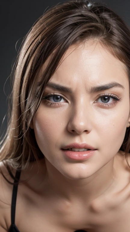 Painful vaginal sex, beautiful and detailed face, very painful face, perfect anatomy.high image quality, 8k