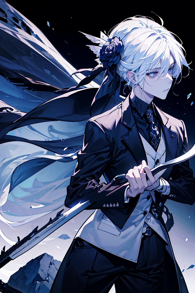 A man with a white mask and a death scythe standing in front of a cemetery, grim reaper, anime rudo 8K, like punk, Anime Art Wallpaper 4K, Anime Art Wallpaper 4K, night reaper!!!!, 4K anime wallpaper, death, Anime Art Wallpaper 8K, reminded me of death, 4K anime wallpaper