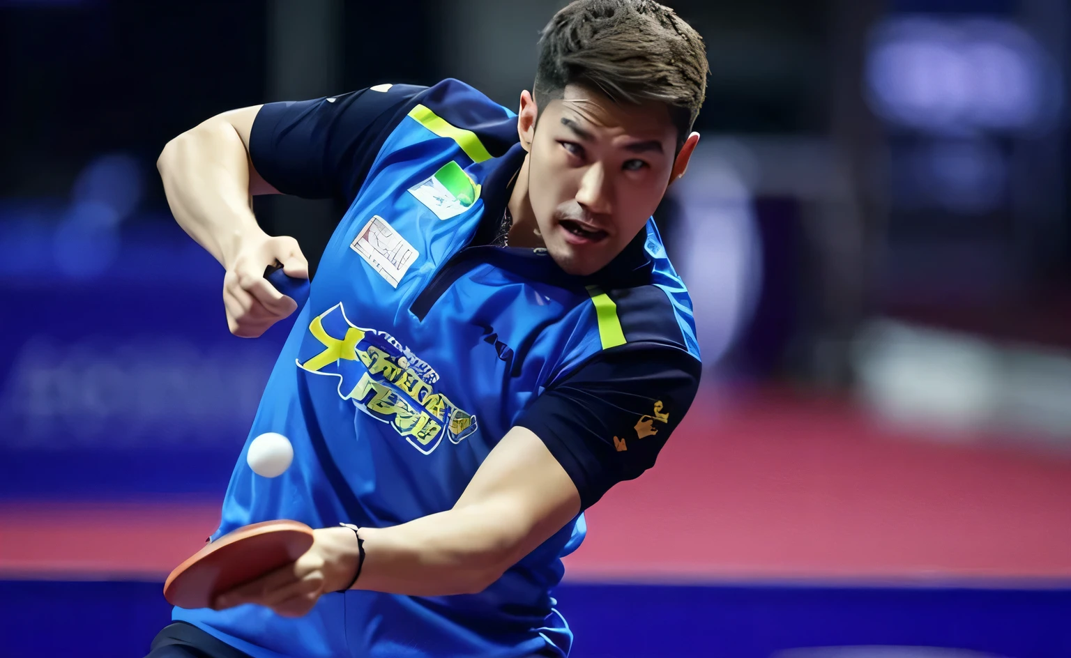 Asian Men,Boys,Playing Ping Pong