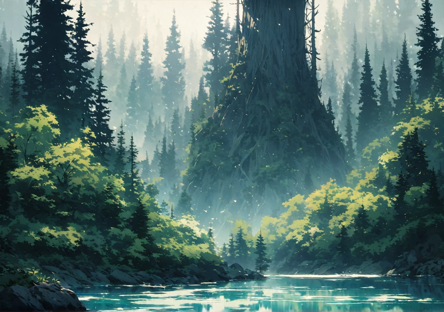 In spring of youth it was my lot
To haunt of the wide world a spot
The which I could not love the less -
So lovely was the loneliness
Of a wild lake, with black rock bound,
And the tall pines that towered around.