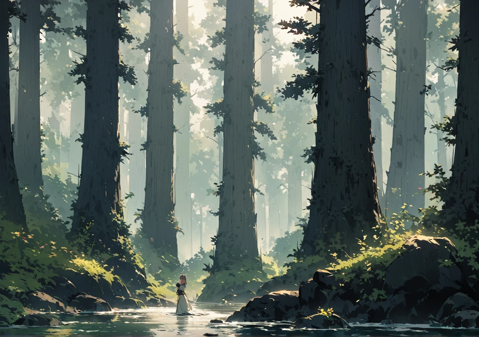 In spring of youth it was my lot
To haunt of the wide world a spot
The which I could not love the less -
So lovely was the loneliness
Of a wild lake, with black rock bound,
And the tall pines that towered around.