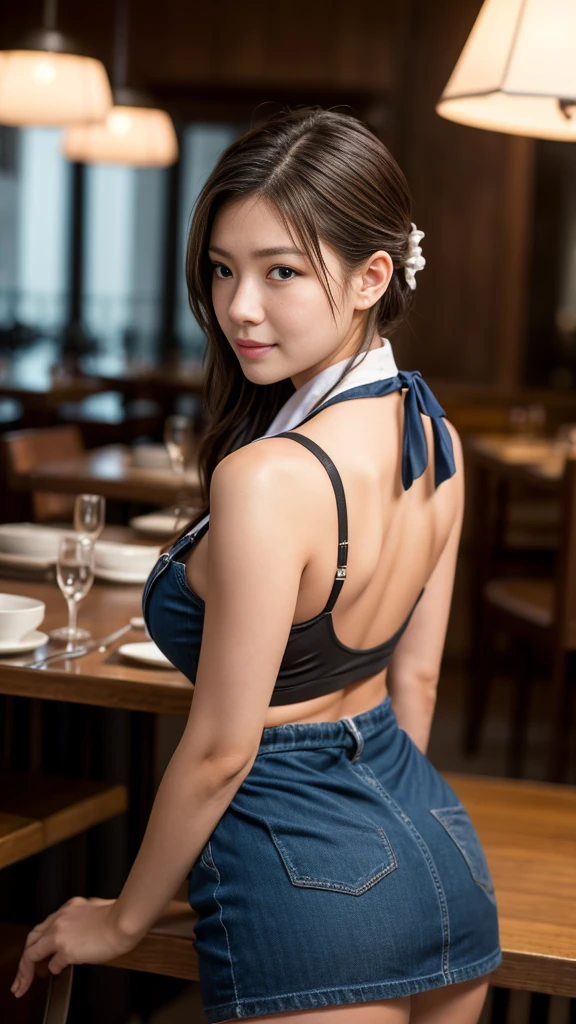 waitress、waitress、waitressだよ❗️(8k, RAW Photos, 最high quality, masterpiece: 1.2), (Realistic, photoRealistic: 1.37), 1 歩道に立っているwaitressのを着た女性, ,Ultra Mini Skirt、 Professional Lighting, Photon Mapping, , Italyのの女性, Torn, Sommelier、,Italy、Italy、Simple to wear、Simple to wear、Simple to wear、Simple to wear、 Ultra compact uniform、,At a fine dining restaurant, 胸がbig、Incredibly beautiful face、masterpiece, 最high quality, high quality, High resolution, big , (Face close-up),working at a restaurant、Carrying tableware、Hair is tied、Updo、Playmate proportions、エロスwaitress、Please tie your hair tightly、expose as much skin as possible、、The ultimate revealing outfit、Slicked back hair、Infinite Strip、Slicked back hair、oh、Nipple poking stimulation、Tingling nipples、Poke in the ass、Anal feels good、Checked Clothing