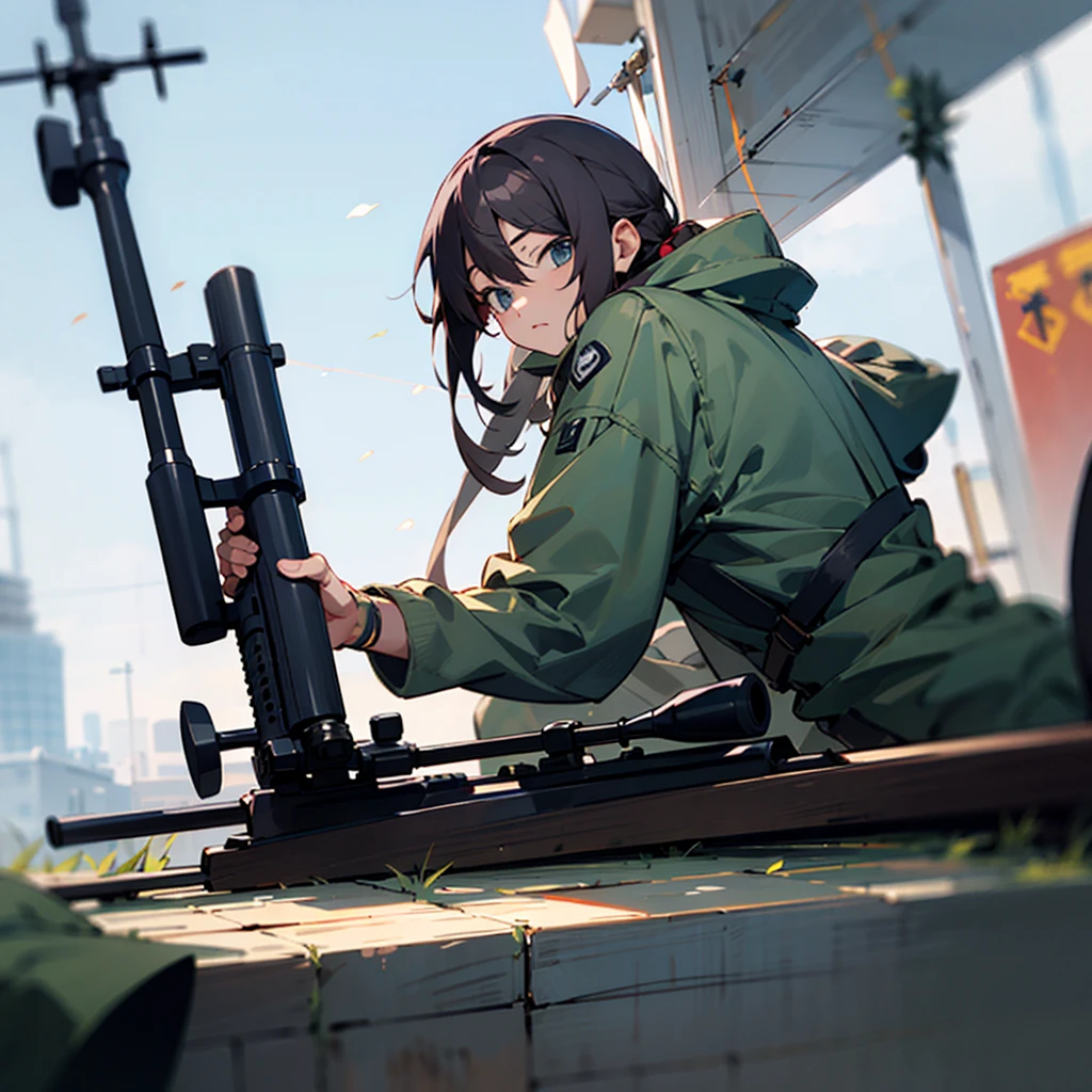 The anime version sniper rifle