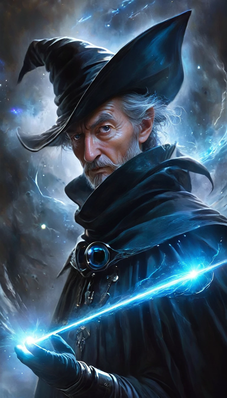 A wizard who controls black holes