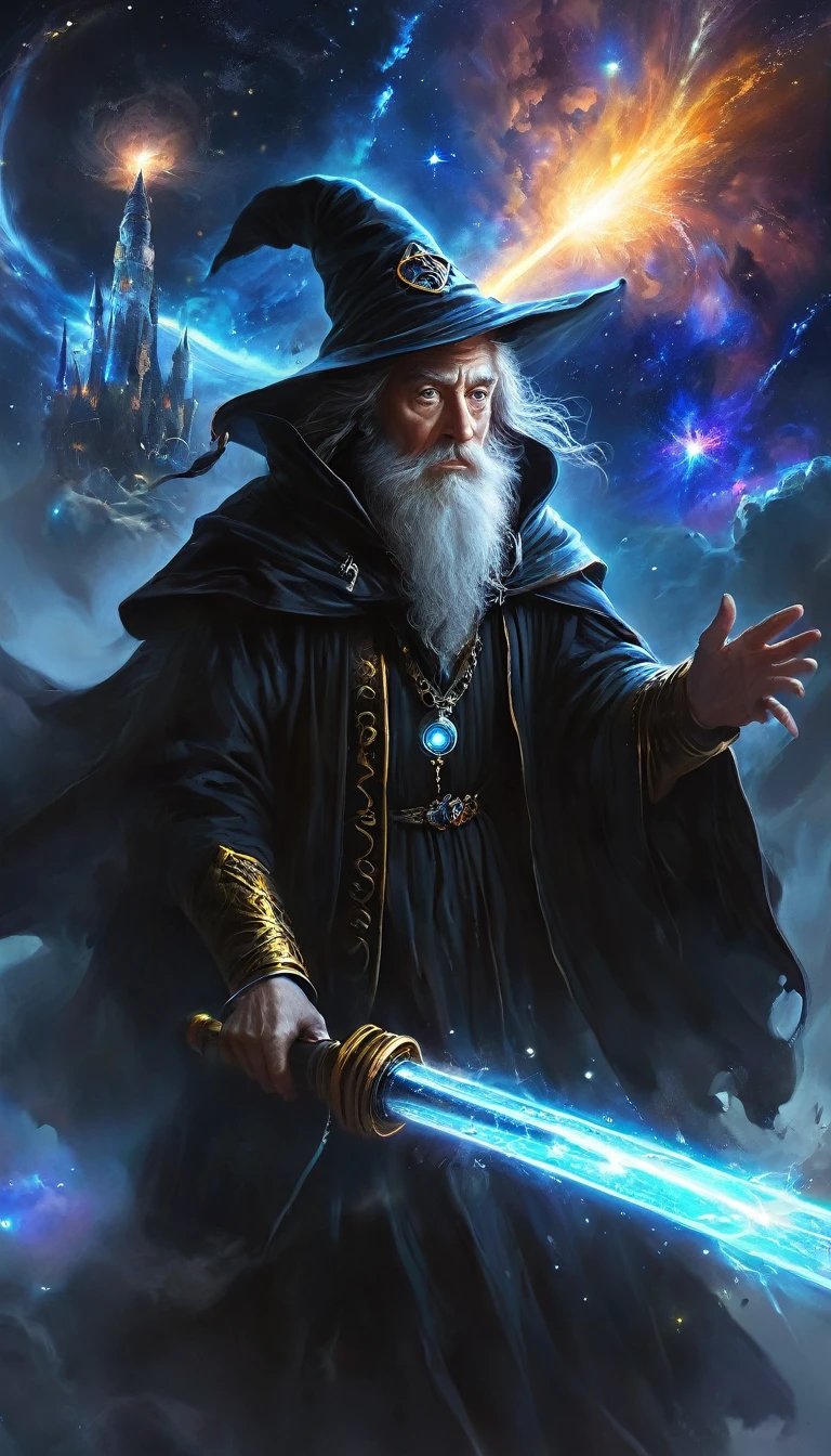 A wizard who controls black holes