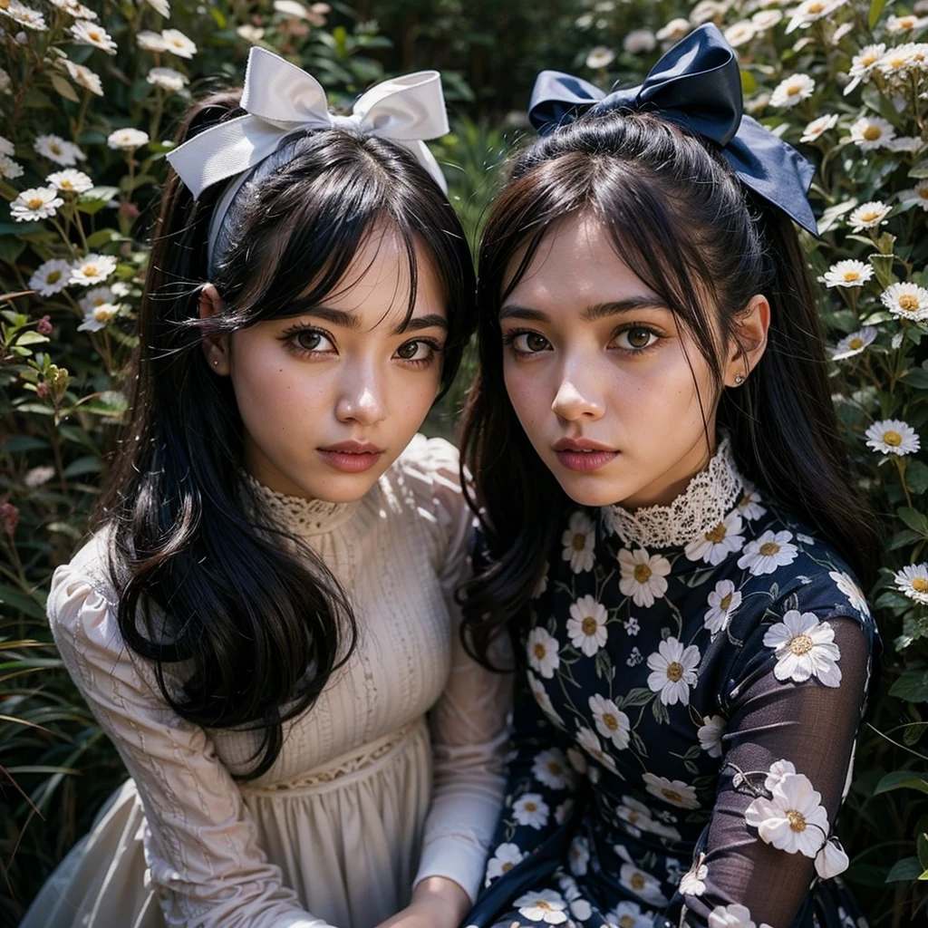 2 girls