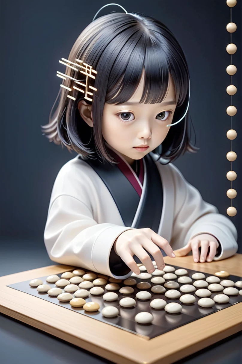 Create an image that encapsulates the evolving relationship between AI and the game of Go, inspired by Lee Sedol's experiences. The image should highlight the transition from traditional Go to a future where AI plays a crucial role. Incorporate abstract elements like digital circuits, neural networks, and futuristic motifs blending with the iconic Go board and stones. The atmosphere should evoke innovation, collaboration, and the merging of human intuition with AI precision, reflecting the new era of AI-assisted Go and the broader implications for human-AI interaction.