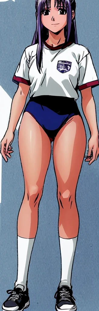 1girl in,Solo,jolyne、Green eyes、Lips。Closed mouth,, Simple background,full body Esbian,Short hair、(Master Parts),(Best Quality),(ultra-detailliert)(Best Illustration),(best shade) (Best Quality,Look at viewers、glares、4K、hight resolution、Solo、A MILF、Naked、The whole body is exposed、fullnude,skinny body、ribbed、body building、musculature、abdominals、Arm muscles、Leg muscles、Spread your legs apart、A MILF
