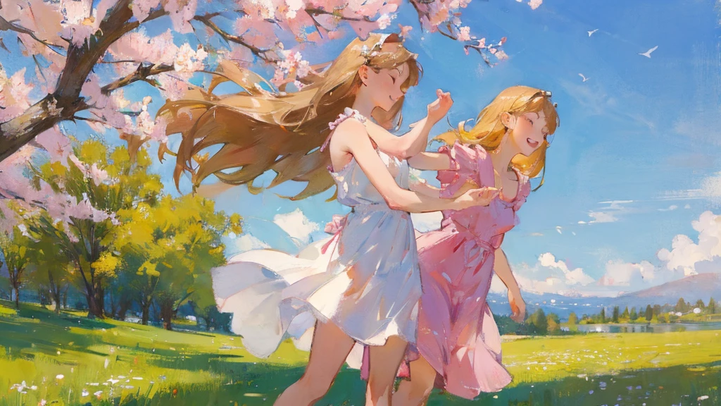 Spring's Sweet embrace