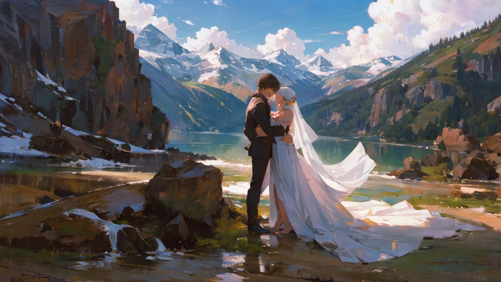 Love's Sweet embrace, enduring all hardships