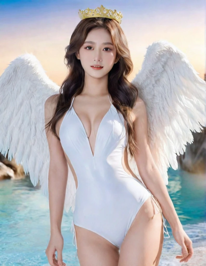 The Prince of the Western Sea dresses up as a beautiful, sexy angel. If you want me to create a story with you as the character. I'm happy to help.! You may need to tell me more about your character. Or if you have an idea that you'd like me to use as a base for a story? Please tell me.! 😊Every detail is realistic.
Wear outdoor swimsuit seller
หน้าตาดี